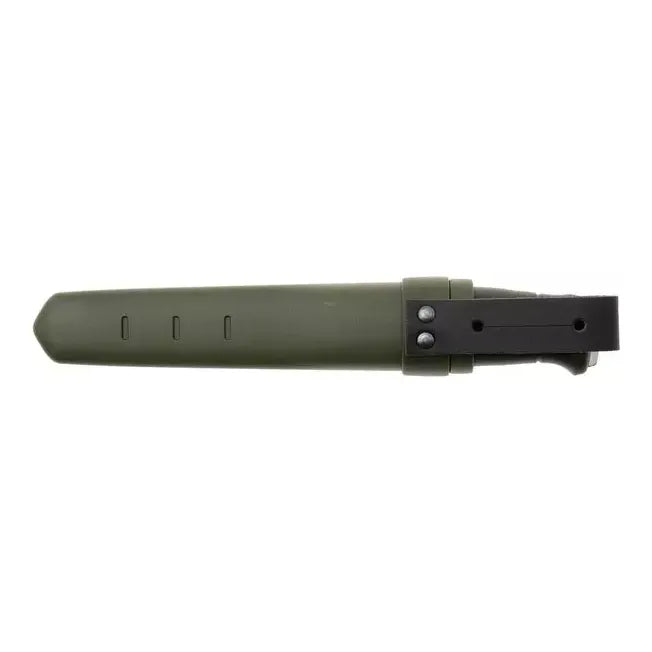 Morakniv Garberg Stainless 14472 Satin 14C28N, Green Polyamide, bushcraft knife