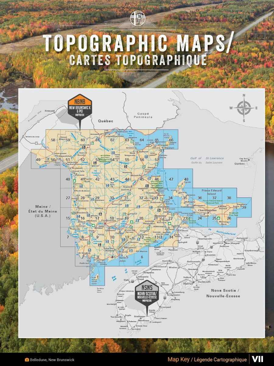 Guide des routes secondaires du Nouveau-Brunswick et de l'Île-du-Prince-Édouard