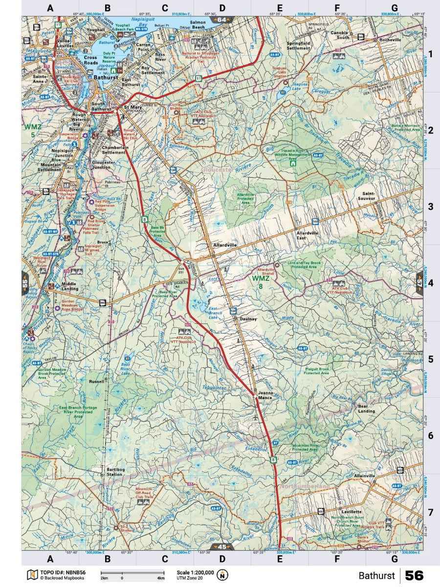 Guide des routes secondaires du Nouveau-Brunswick et de l'Île-du-Prince-Édouard