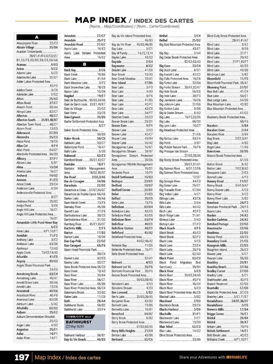 Guide des routes secondaires du Nouveau-Brunswick et de l'Île-du-Prince-Édouard