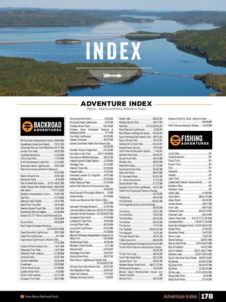 Newfoundland & Labrador Backroad Mapbook