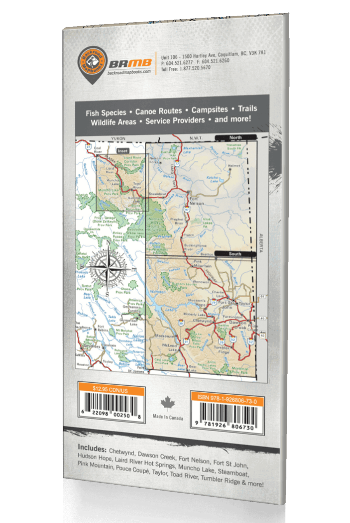 Northeastern BC - Recreation Map