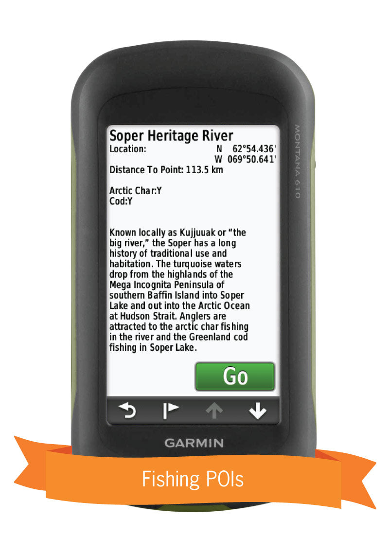 Northern Canada GPS Maps