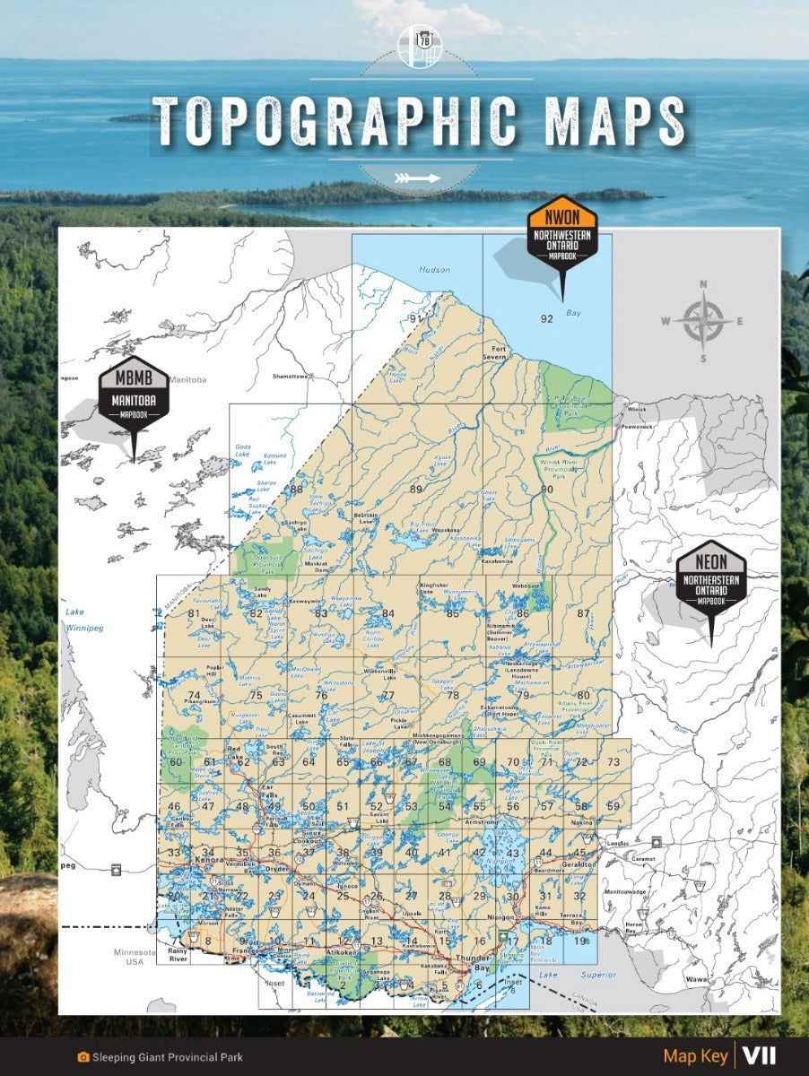 Northwestern Ontario Backroad Mapbook - Axeman.ca