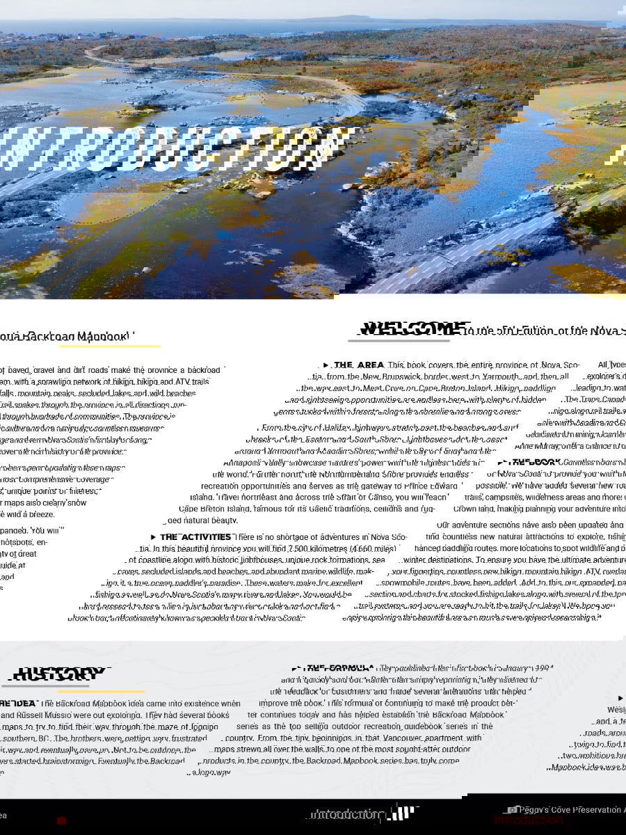 Nova Scotia Backroad Mapbook