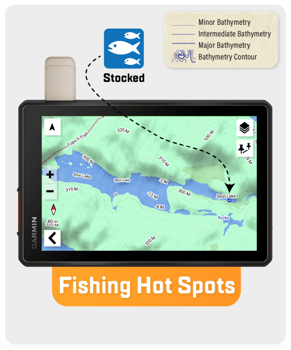 Cartes GPS de l'Ontario