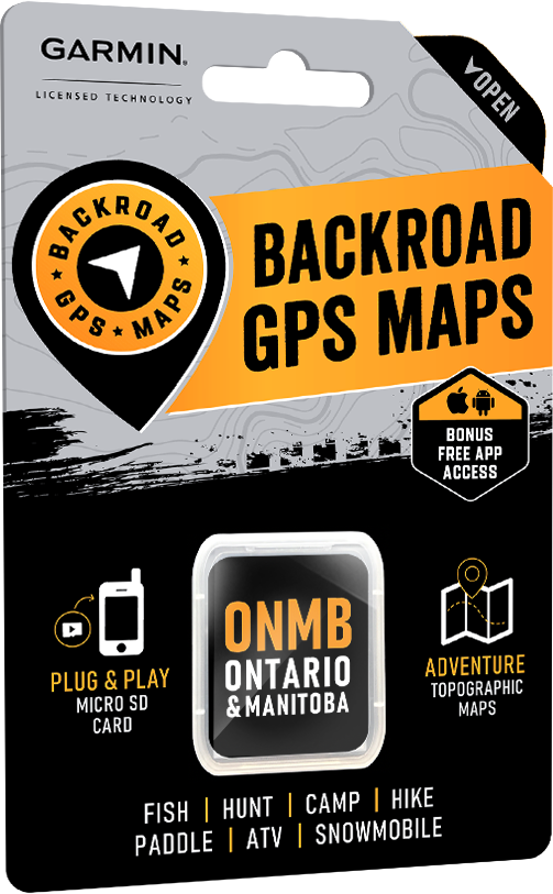 Ontario & Manitoba GPS Maps