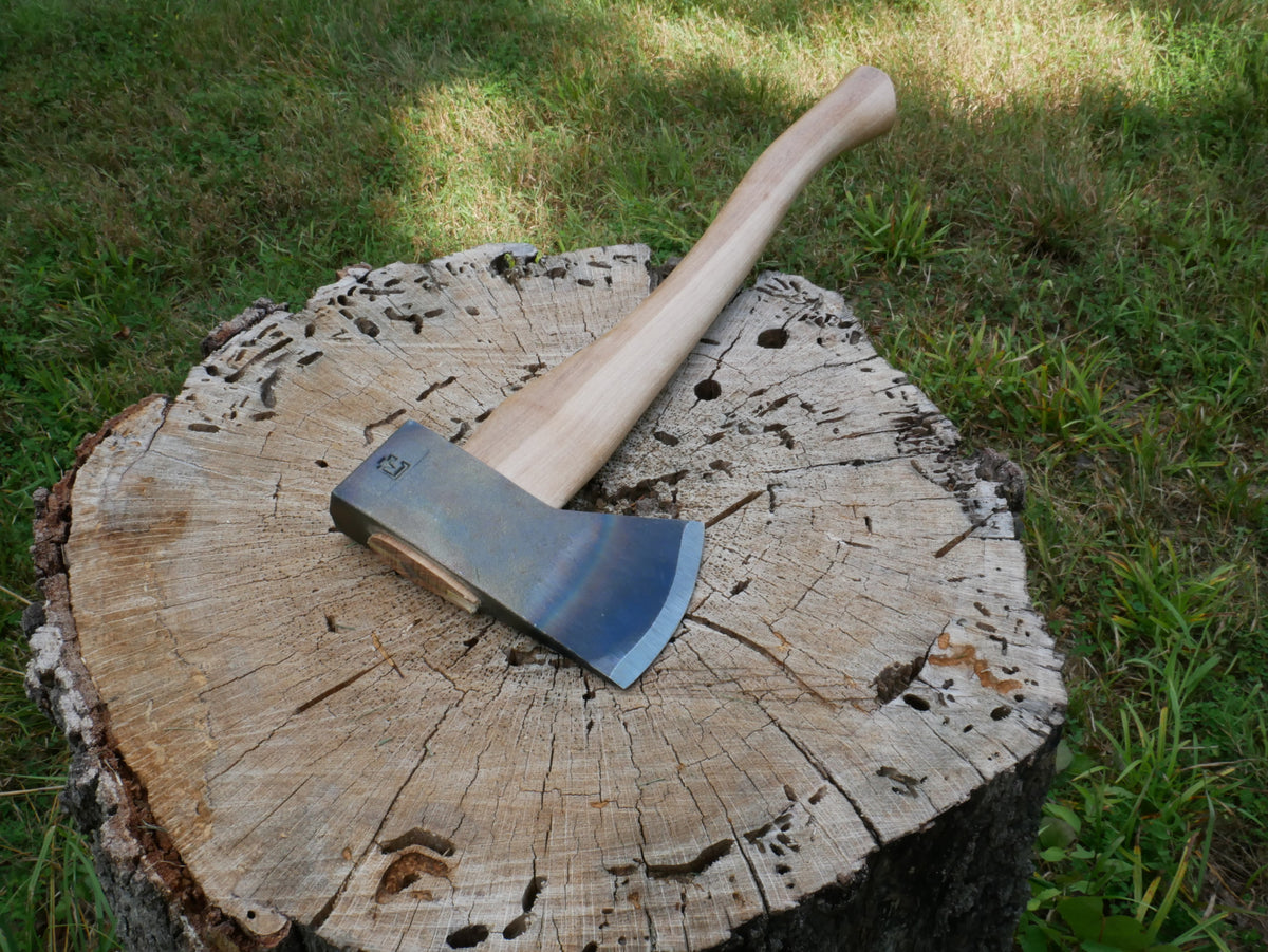 2lb Hudson Bay Camp Axe; 18 in. Curved Wooden Handle Sport Utility Finish