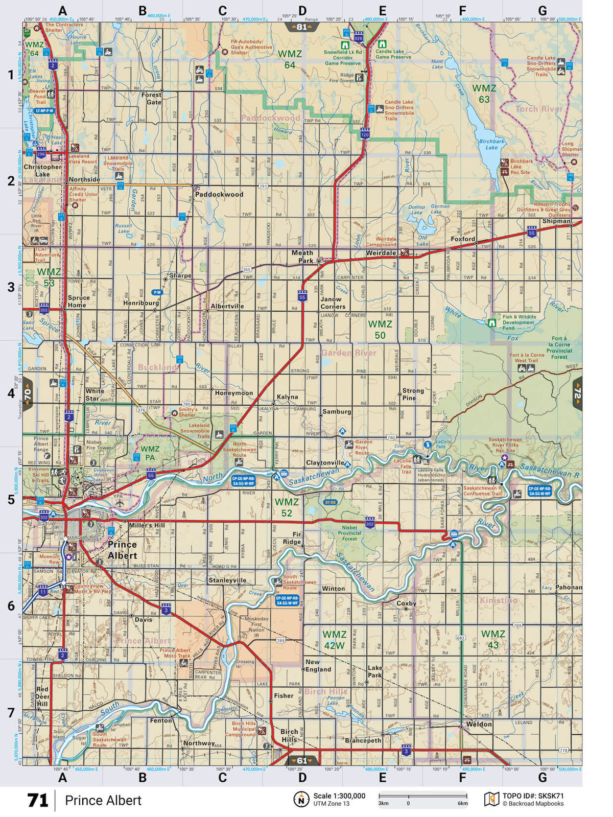 Saskatchewan Backroad Mapbook - Axeman.ca
