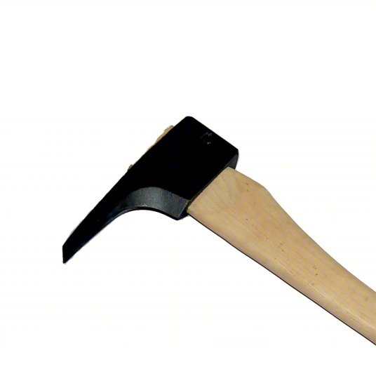 1.5# Pickaroon; 36 in Curved Hickory Handle Hung proud w/ wood and medium flat steel wedge