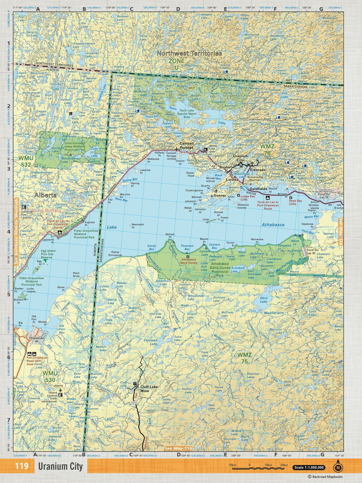 Saskatchewan Backroad Mapbook