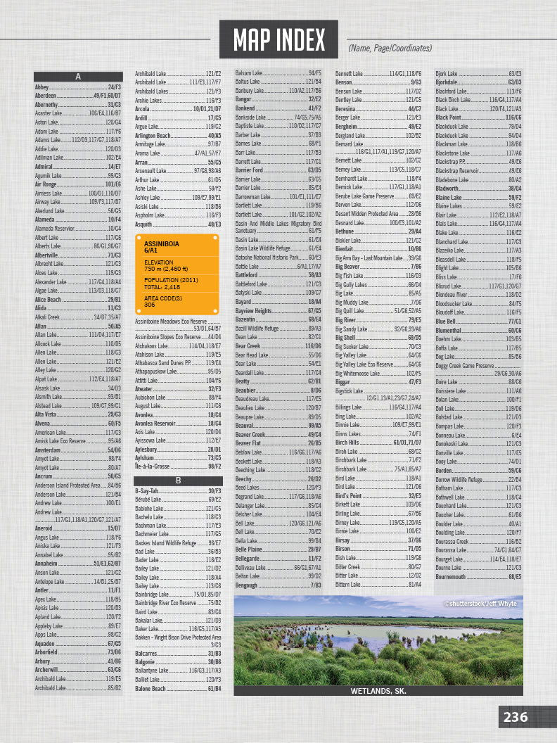 Saskatchewan Backroad Mapbook