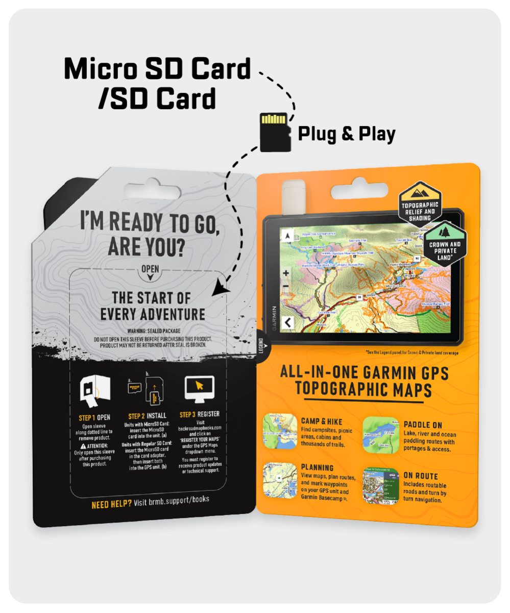 Cartes GPS de la Saskatchewan