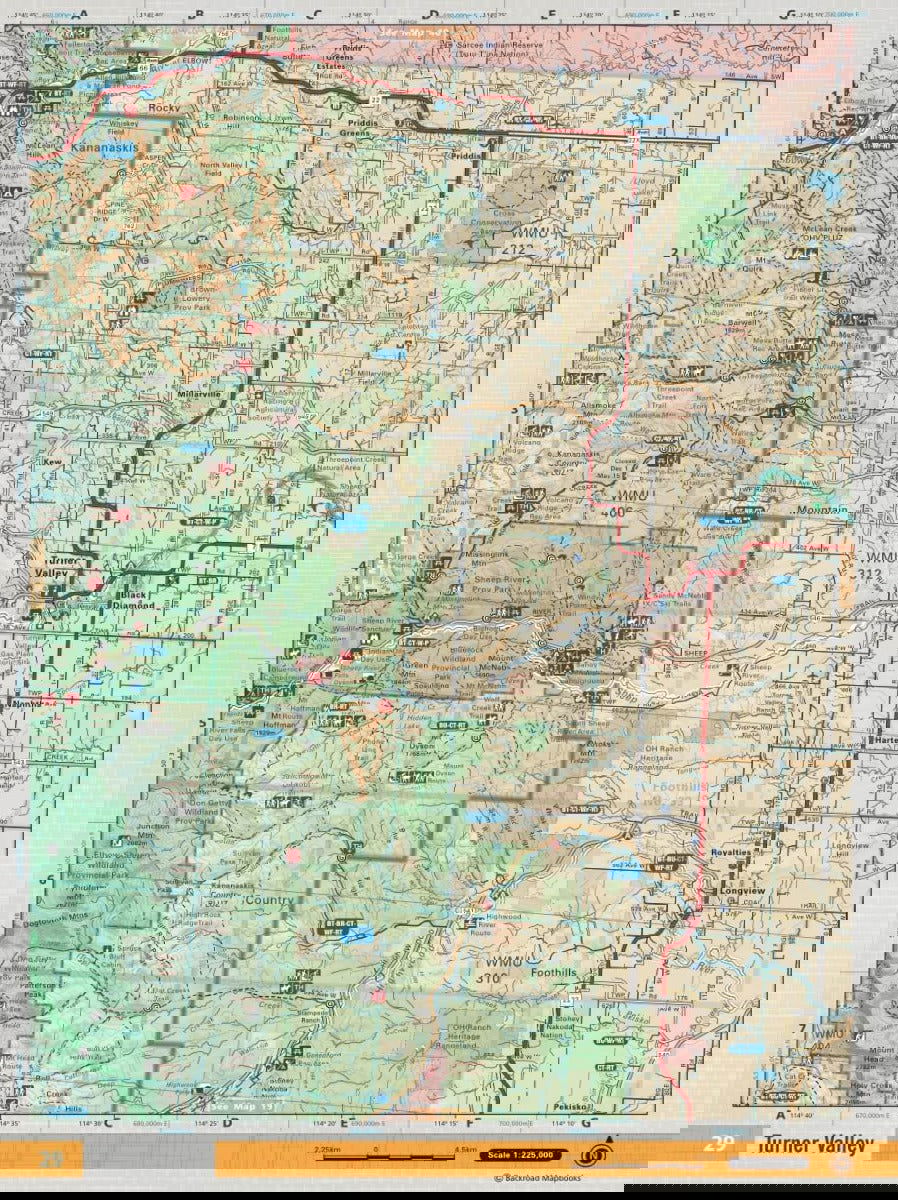 Southern Alberta Backroad Mapbook