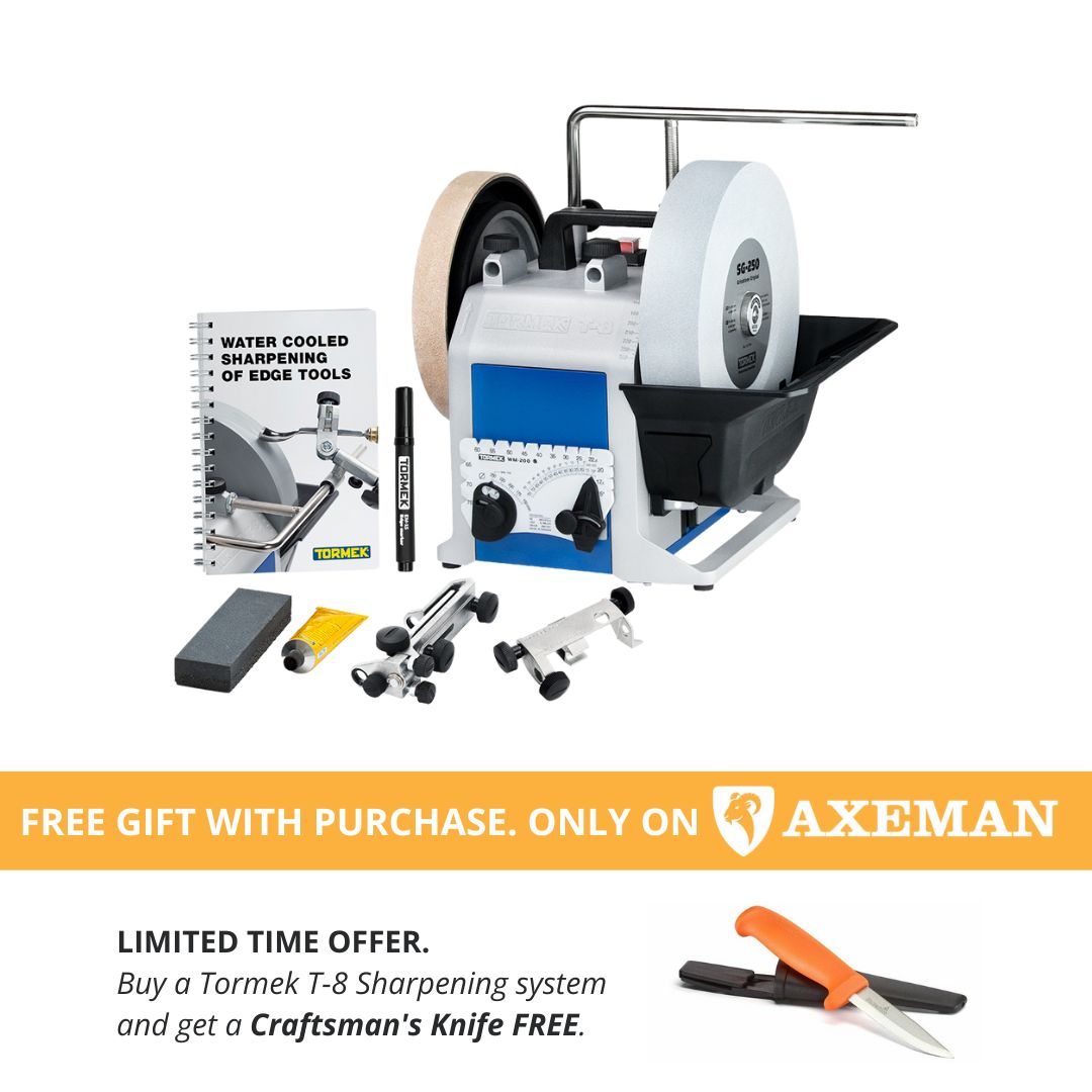 Tormek T-8 Original Grinding Machine - Water Cooled Sharpening System