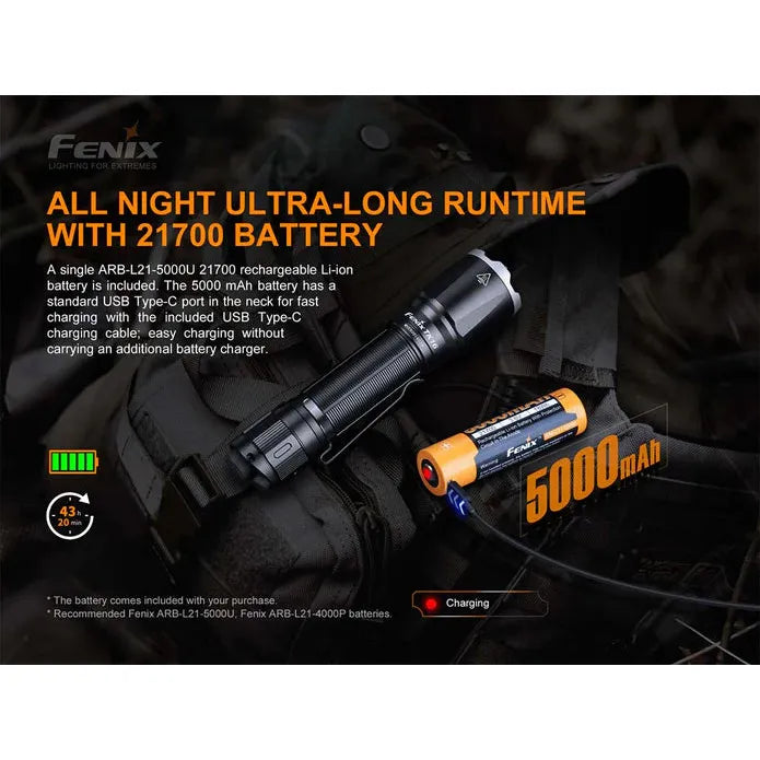 Fenix TK16 V2.0 Tactical Flashlight - 3100 Lumens