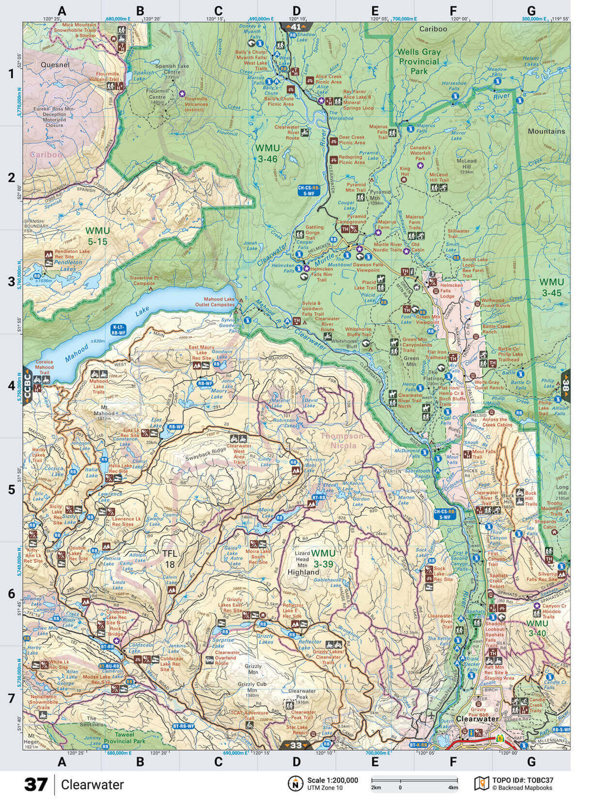 Guide des routes secondaires de Thompson Okanagan, Colombie-Britannique