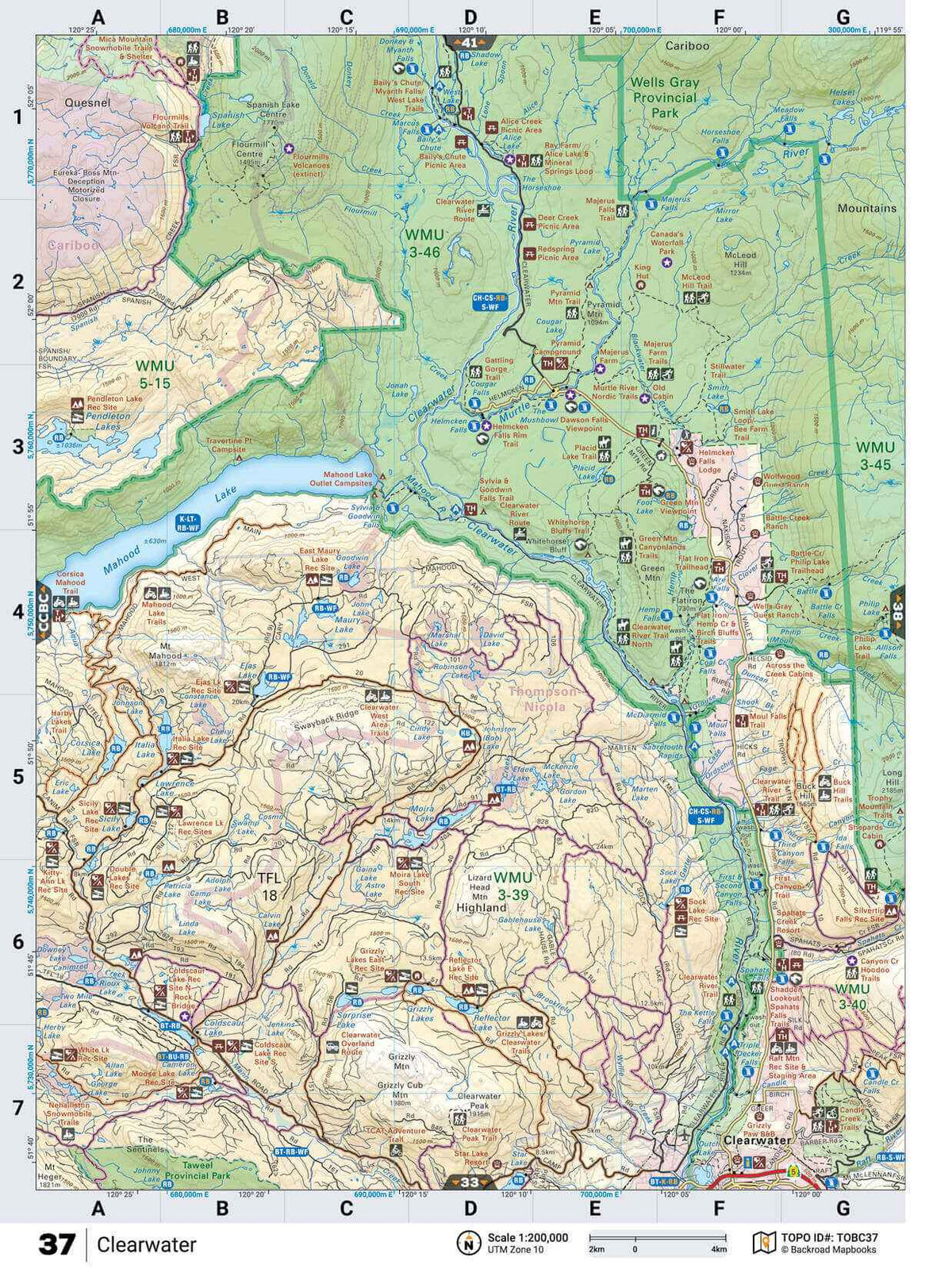 Guide des routes secondaires de Thompson Okanagan, Colombie-Britannique