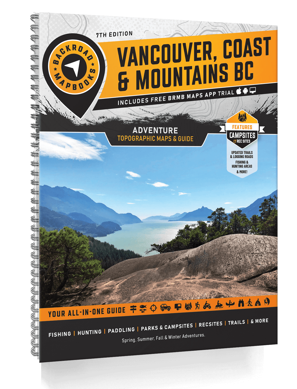 Vancouver, Coast & Mountains BC Backroad Mapbook