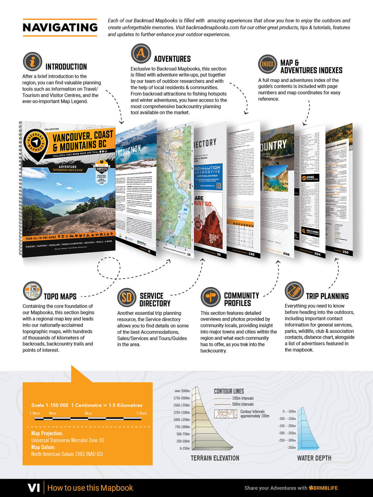 Vancouver, Coast & Mountains BC Backroad Mapbook