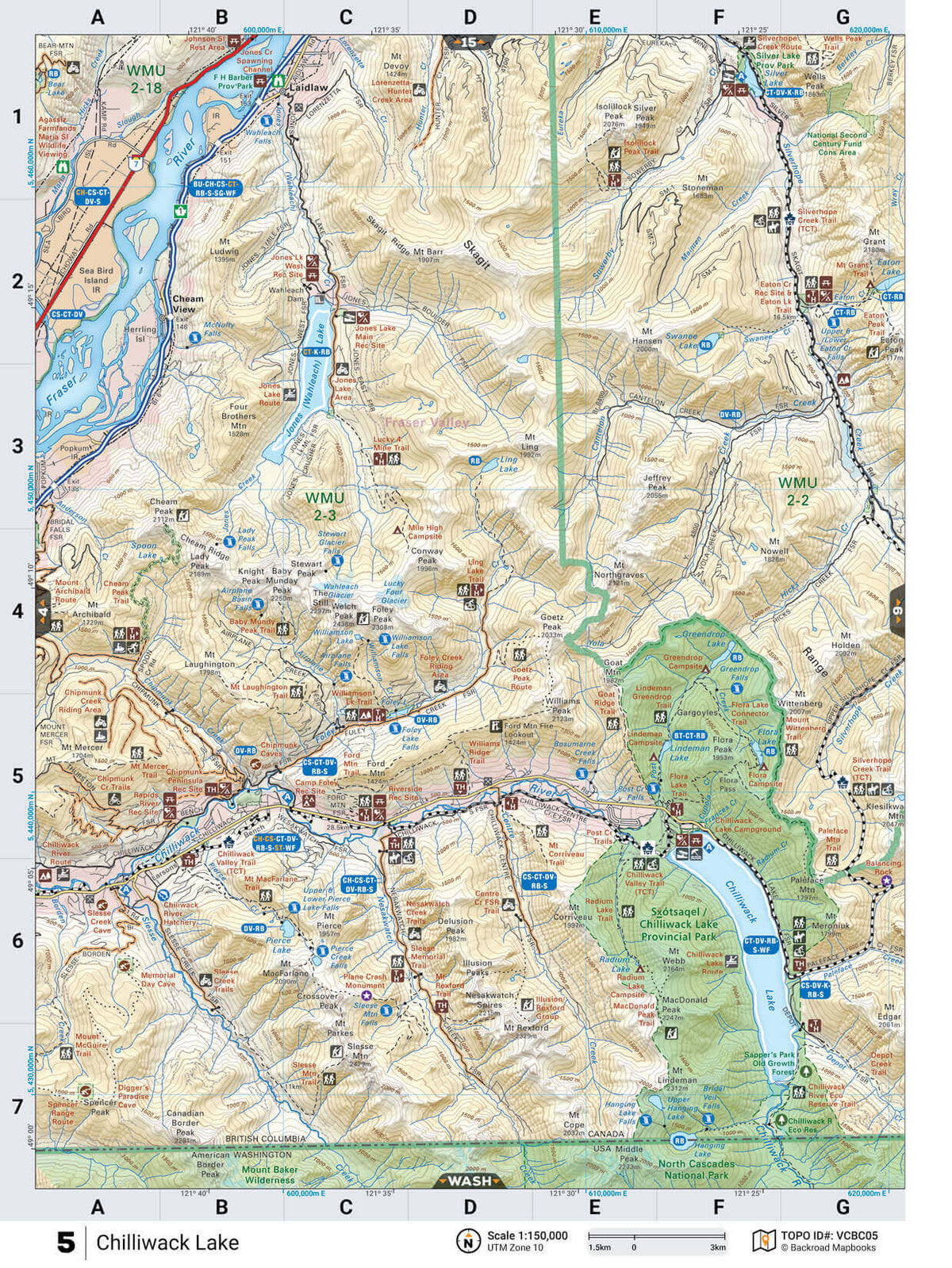 Vancouver, Coast & Mountains BC Backroad Mapbook