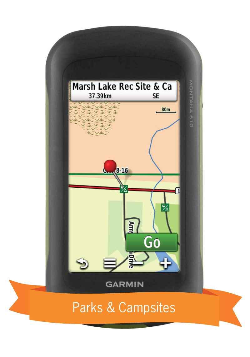 Cartes GPS du Yukon