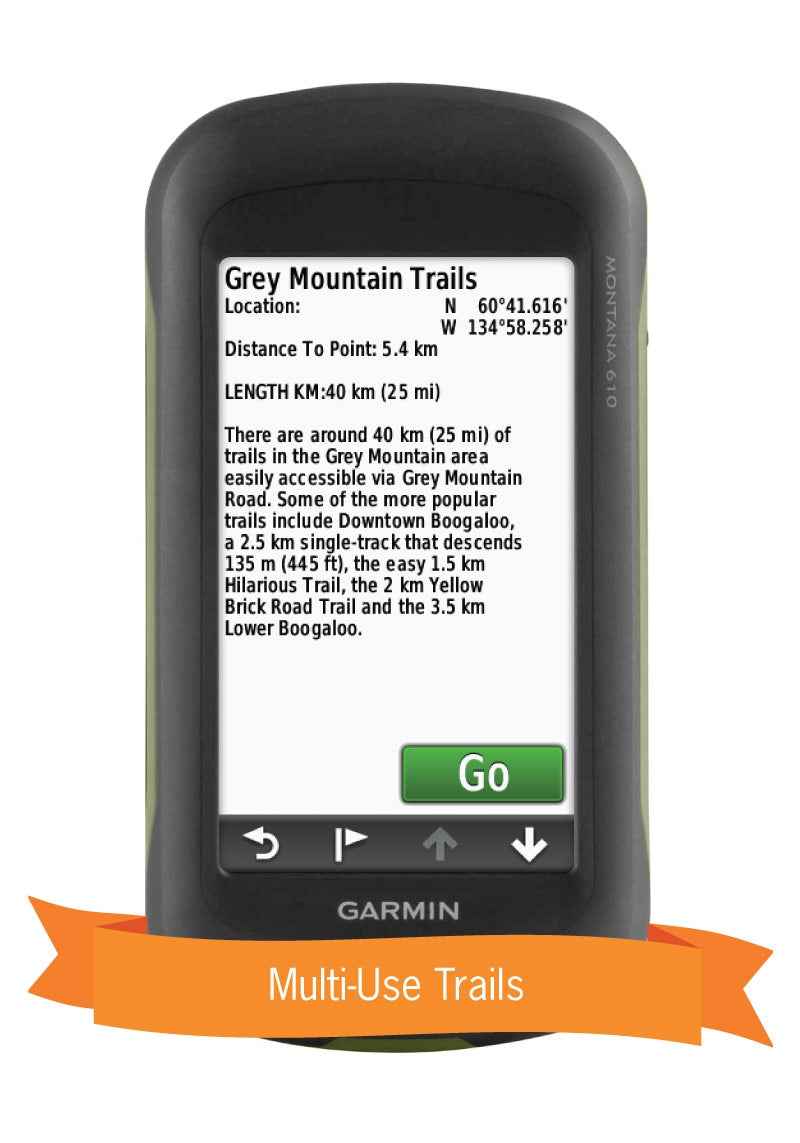 Cartes GPS du Yukon