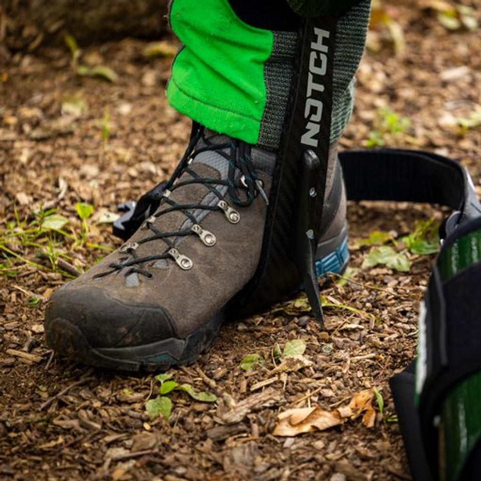 Notch Gecko® Carbon Fiber Climbers (Tree Gaffs) With Straps