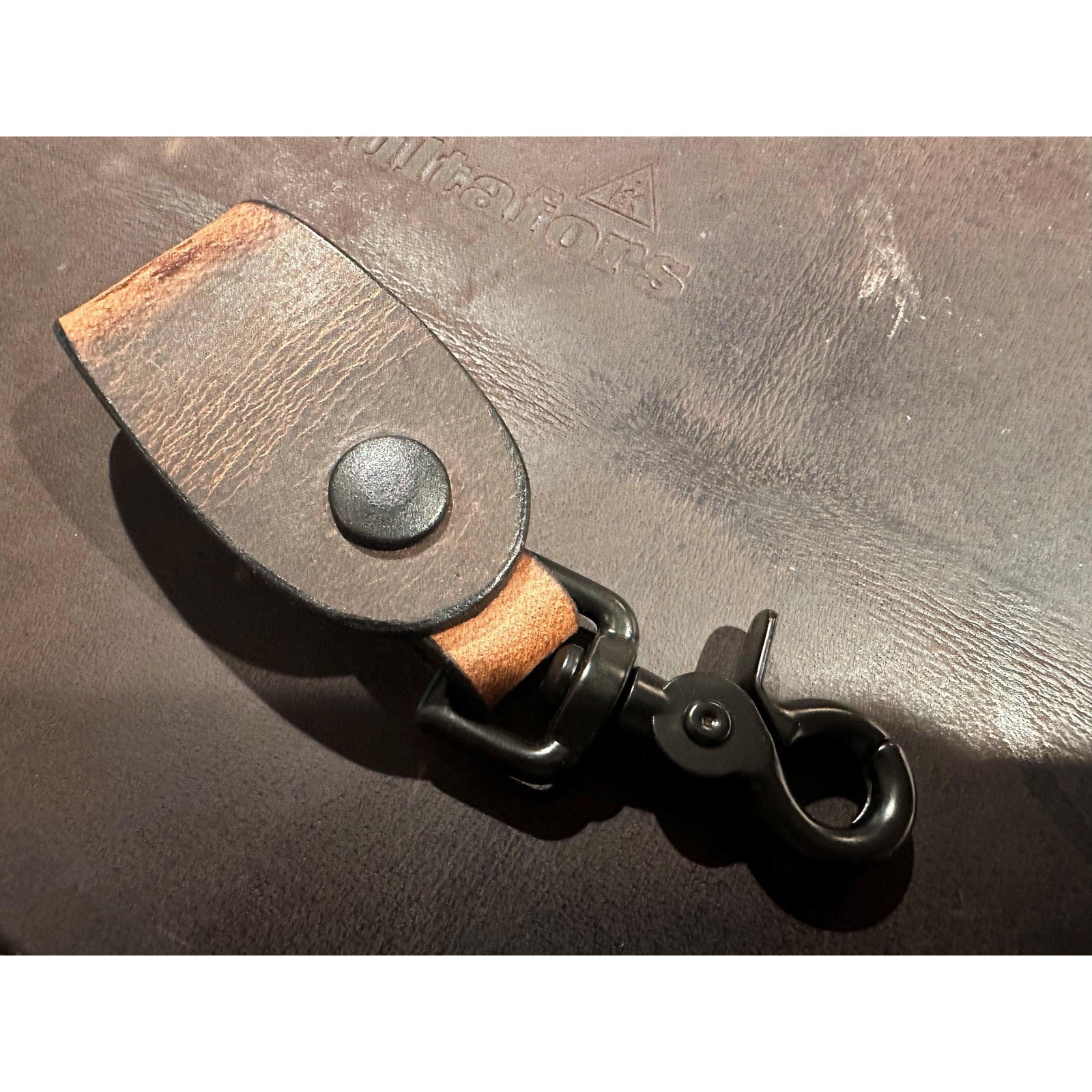 Premium Leather Key Clip - Axeman.ca
