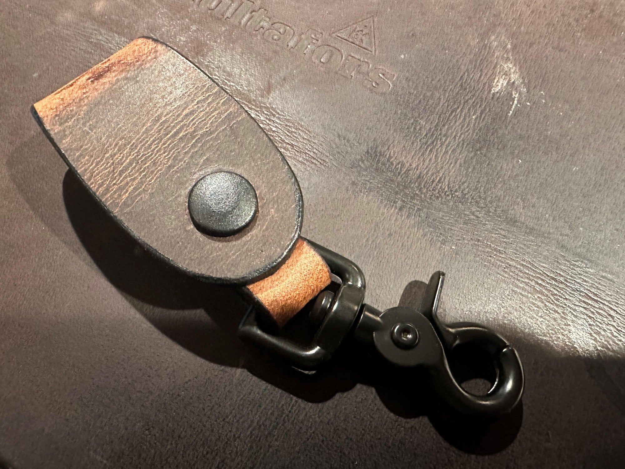 Premium Leather Key Clip - Axeman.ca