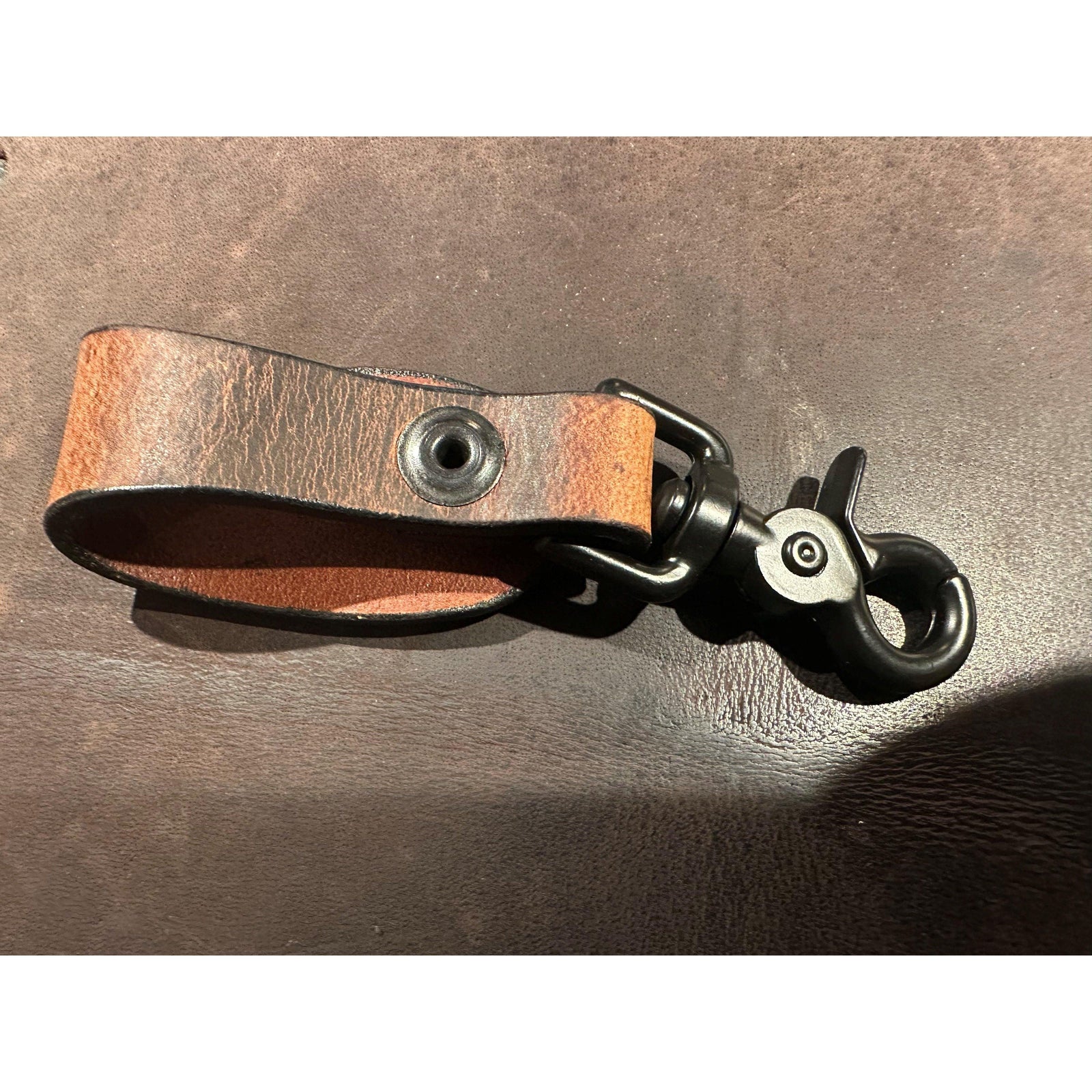 Premium Leather Key Clip - Axeman.ca