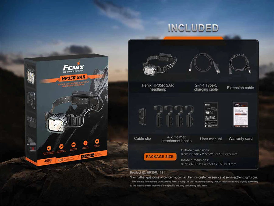Fenix HP35R Professional Headlamp