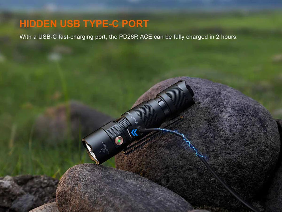 Fenix PD26R ACE Rechargeable Compact Flashlight