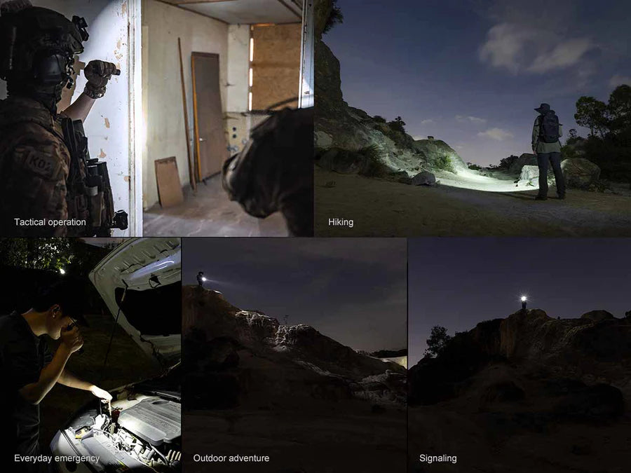 Fenix PD35R ACE Flashlight with CL01 Mini Desktop Lantern