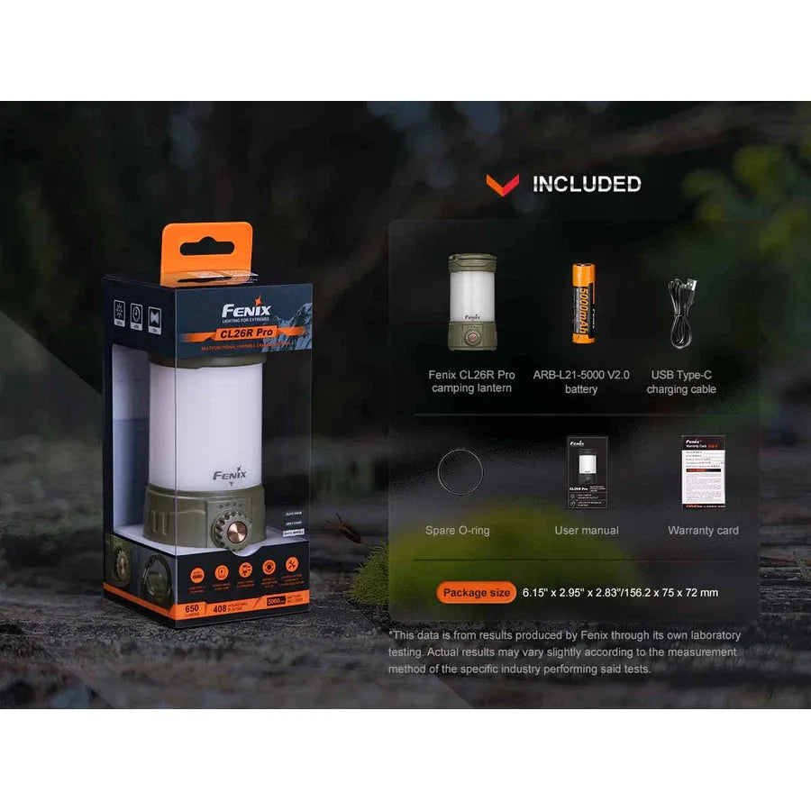 Fenix CL26R PRO Rechargeable Lantern