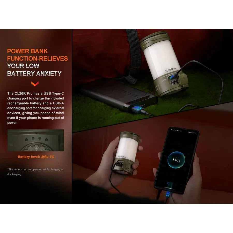 Fenix CL26R PRO Rechargeable Lantern