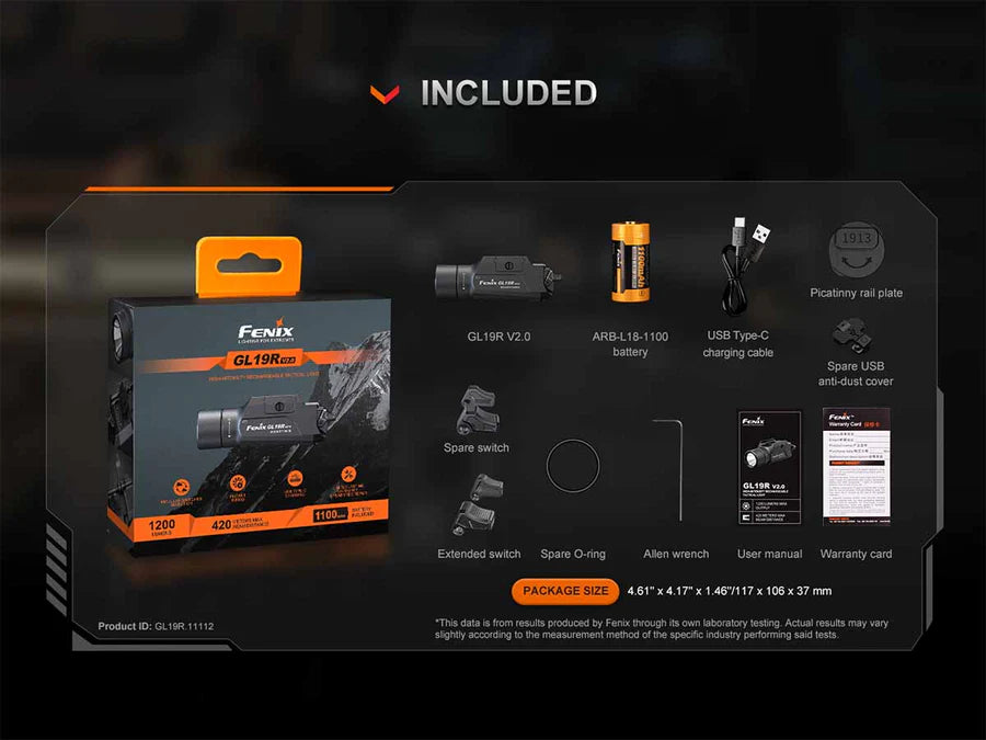 Fenix GL19R V2.0 (Pew pew) Light