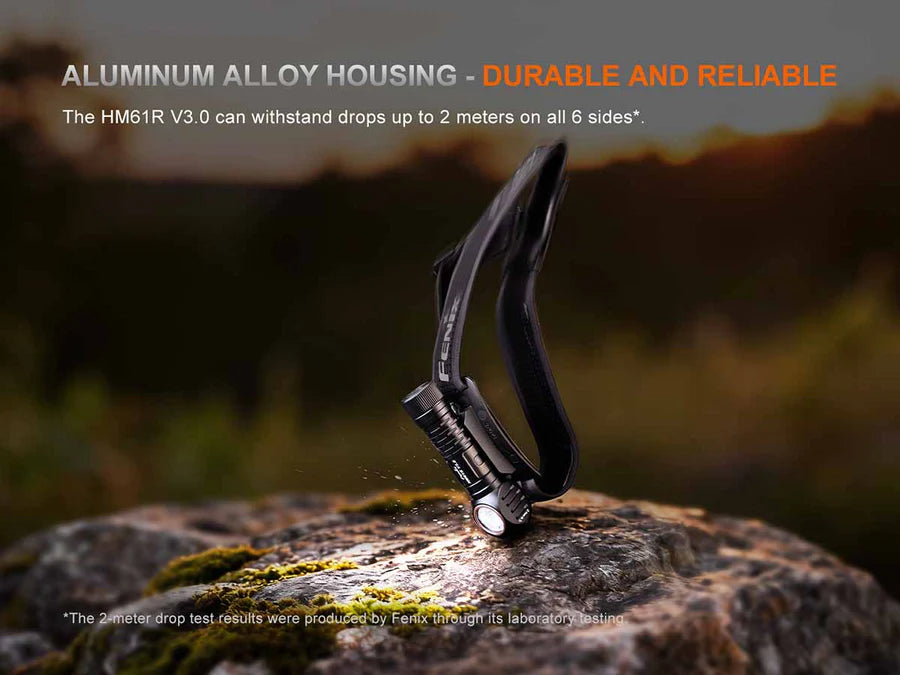 Fenix HM61R V3.0 Multifunctional Rechargeable Headlamp