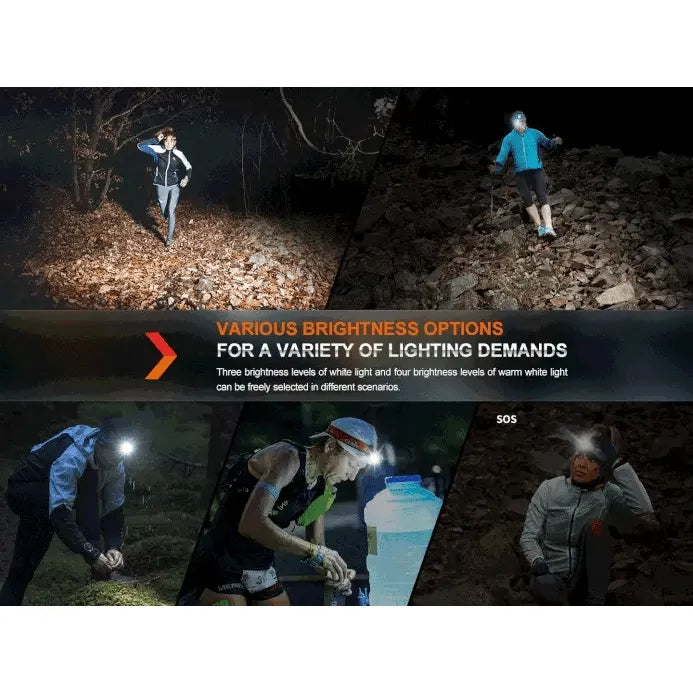 Fenix HM65R-T V2 Rechargeable Lightweight Trail Running Headlamp