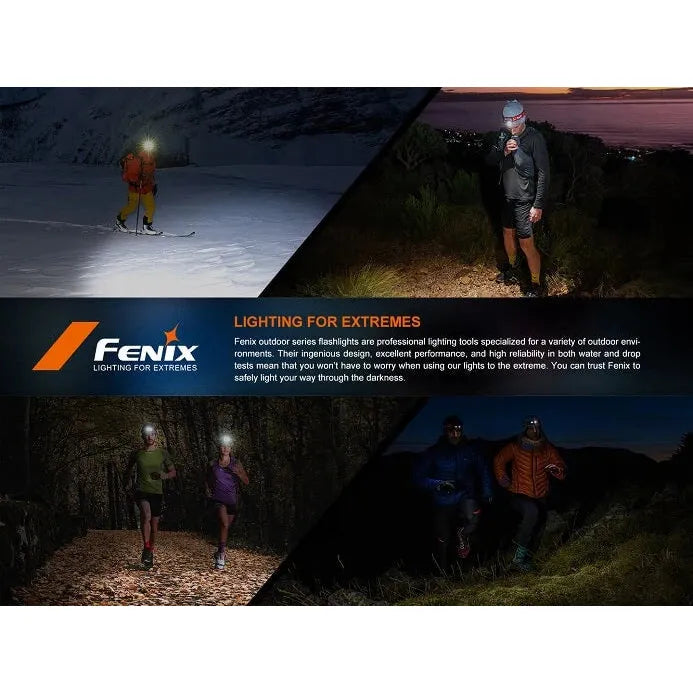 Fenix HM65R-T V2 Rechargeable Lightweight Trail Running Headlamp