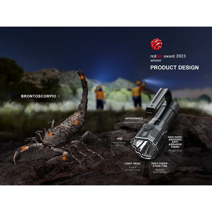 Fenix LR60R 21000 Lumens Rechargeable Flashlight