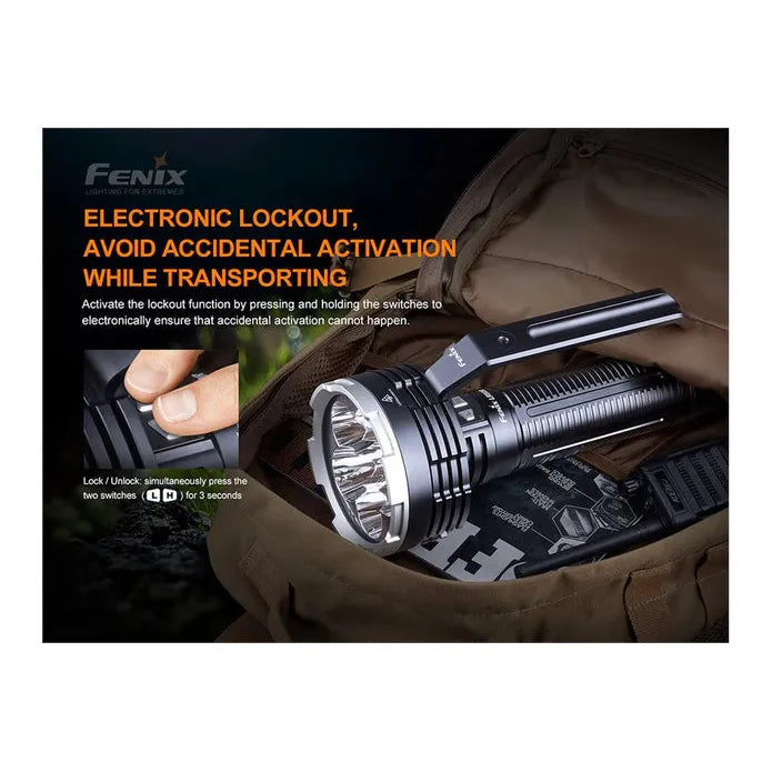Fenix LR80R Rechargeable LED Searchlight - 18000 Lumens