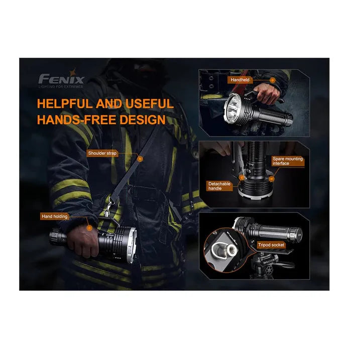 Fenix LR80R Rechargeable LED Searchlight - 18000 Lumens