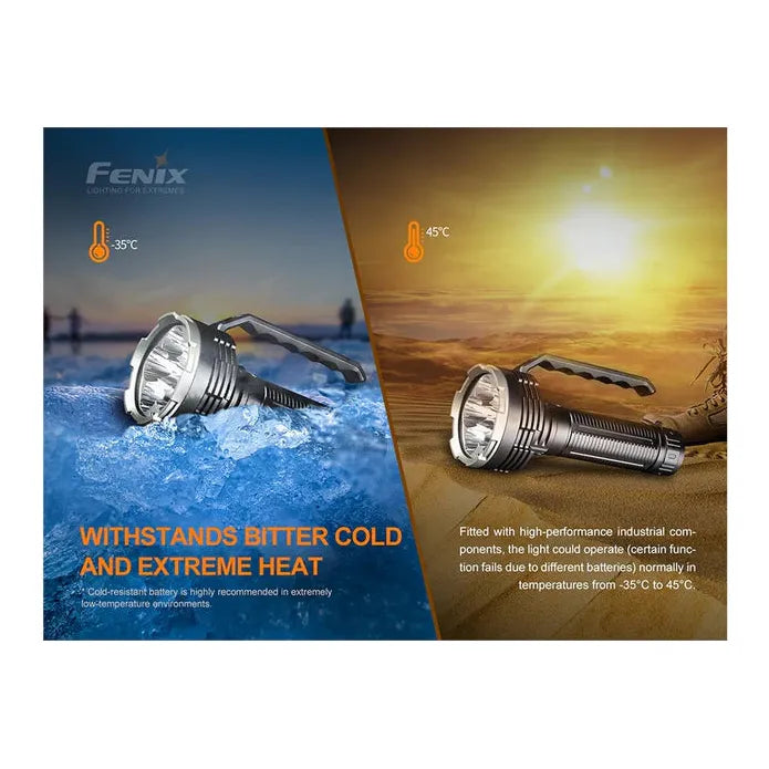 Fenix LR80R Rechargeable LED Searchlight - 18000 Lumens