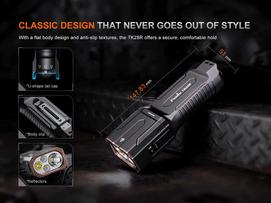 Fenix TK28R Rechargeable Flashlight