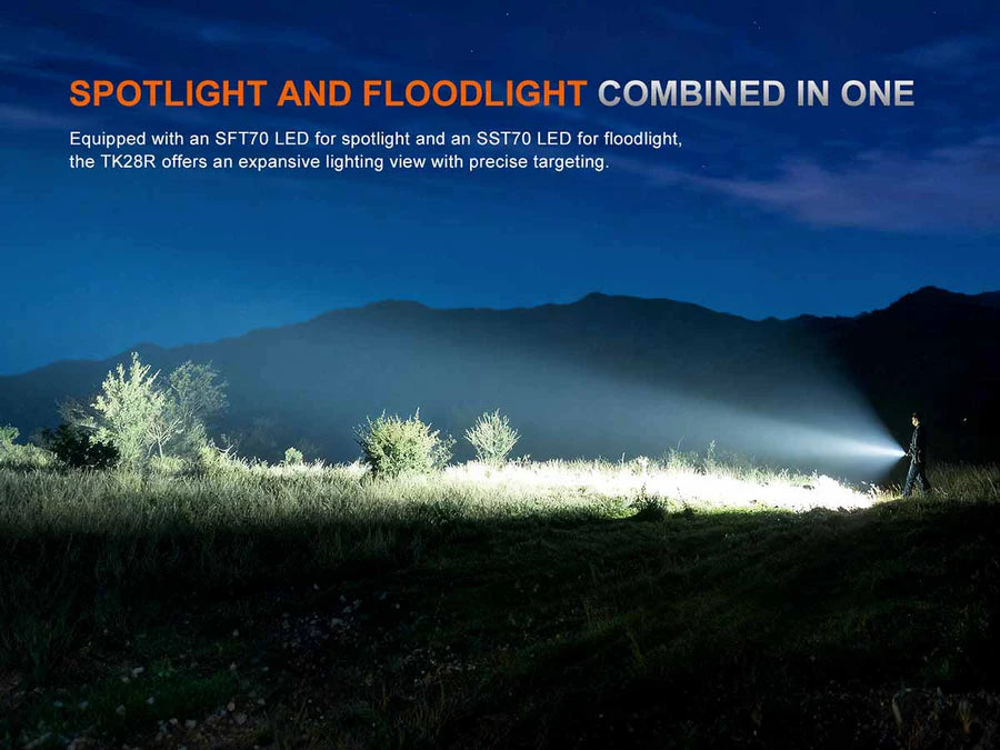 Fenix TK28R Rechargeable Flashlight