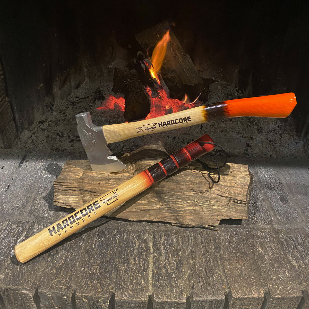 Survivalist Hatchet - Burnt Orange - Axeman.ca