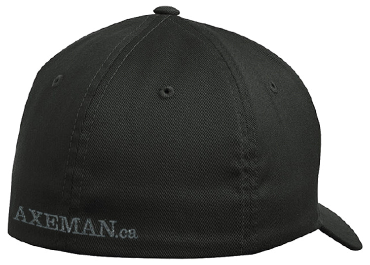 AXEMAN.ca Flex fit Hat BLACK - Axeman.ca